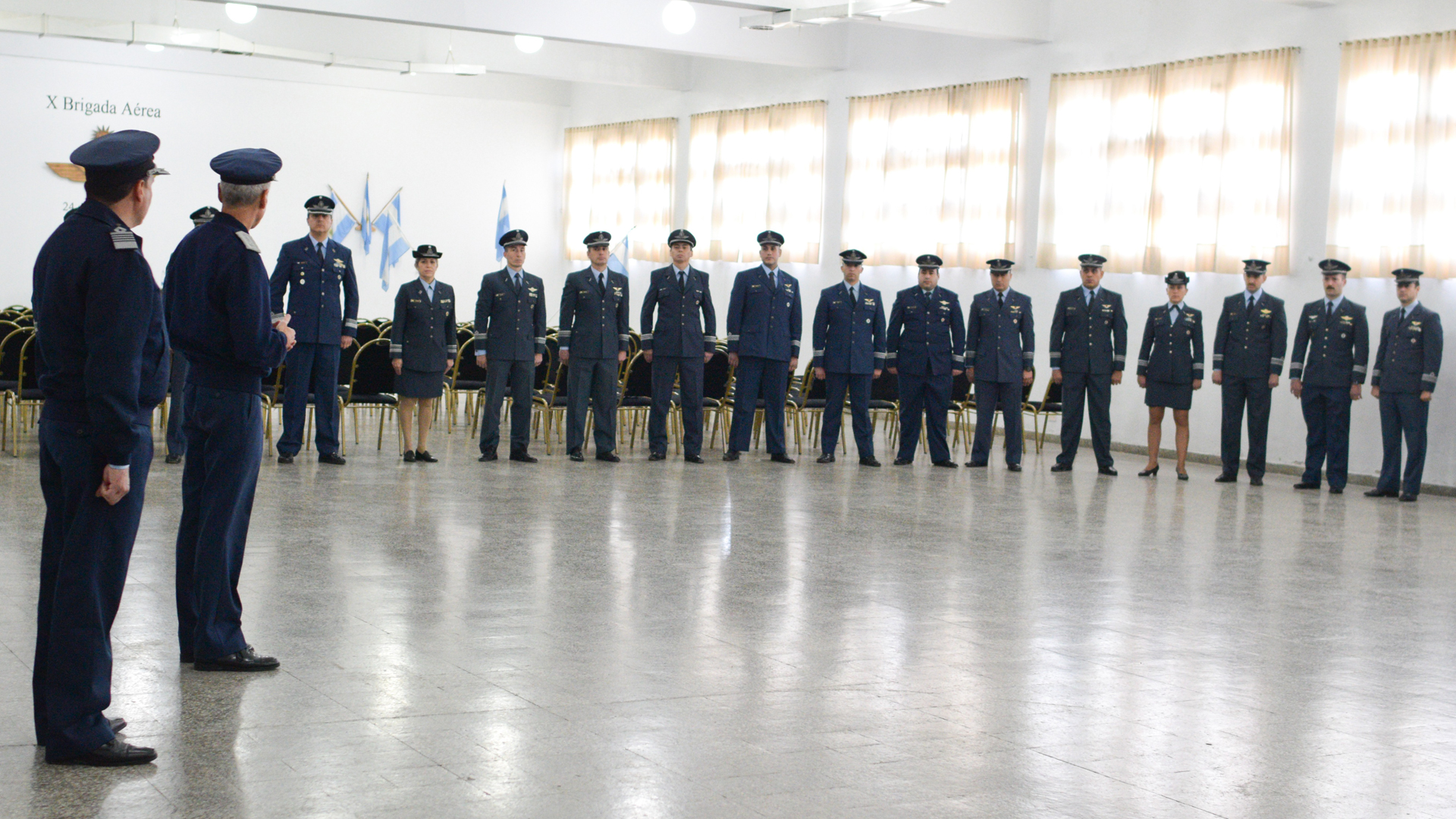 EL JEFE DE LA FUERZA AÉREA ARGENTINA VISITÓ LA X BRIGADA AÉREA